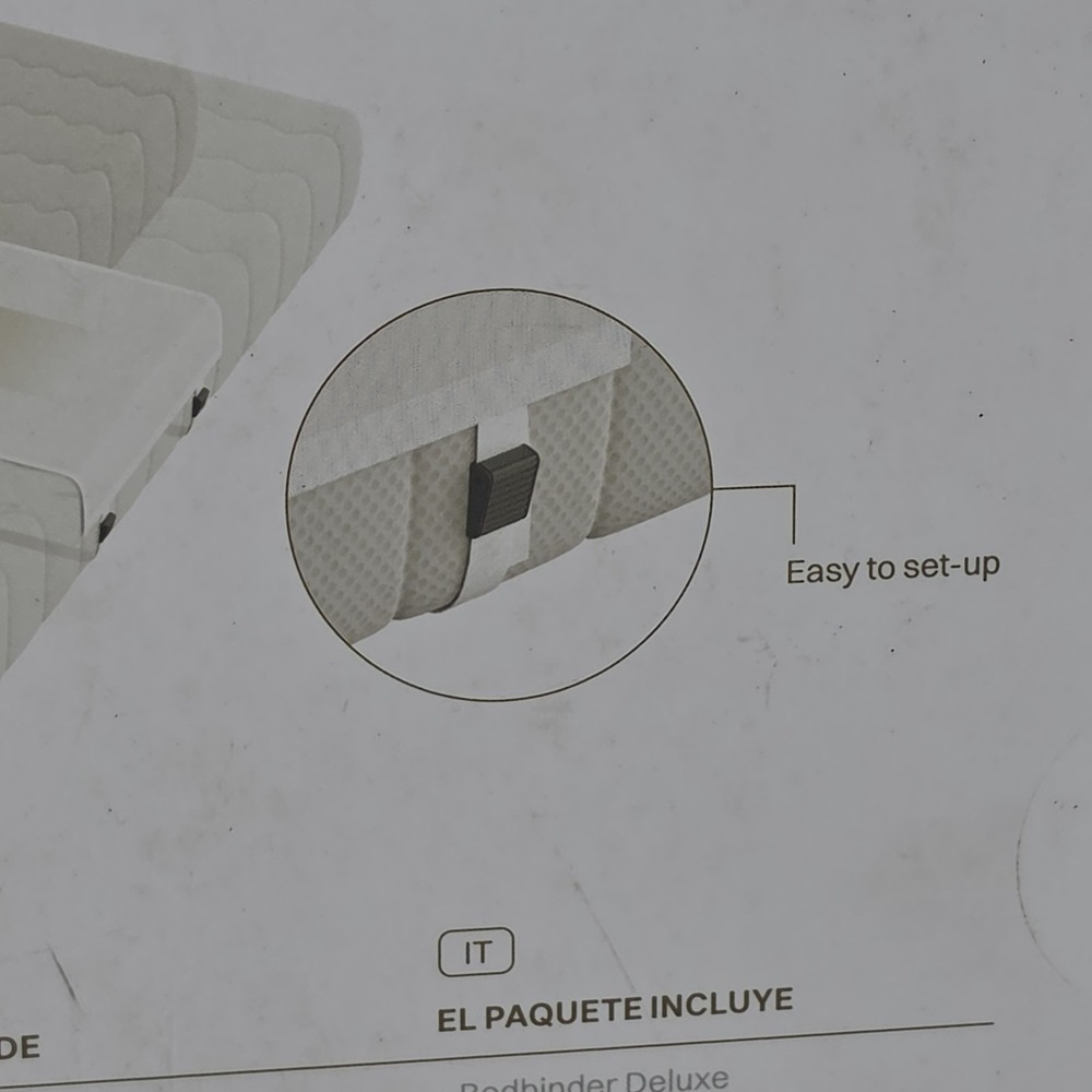 New BedBinder Deluxe - Bed and Mattress Bridge Gap Filler – Twin to King - Picture 5 of 8